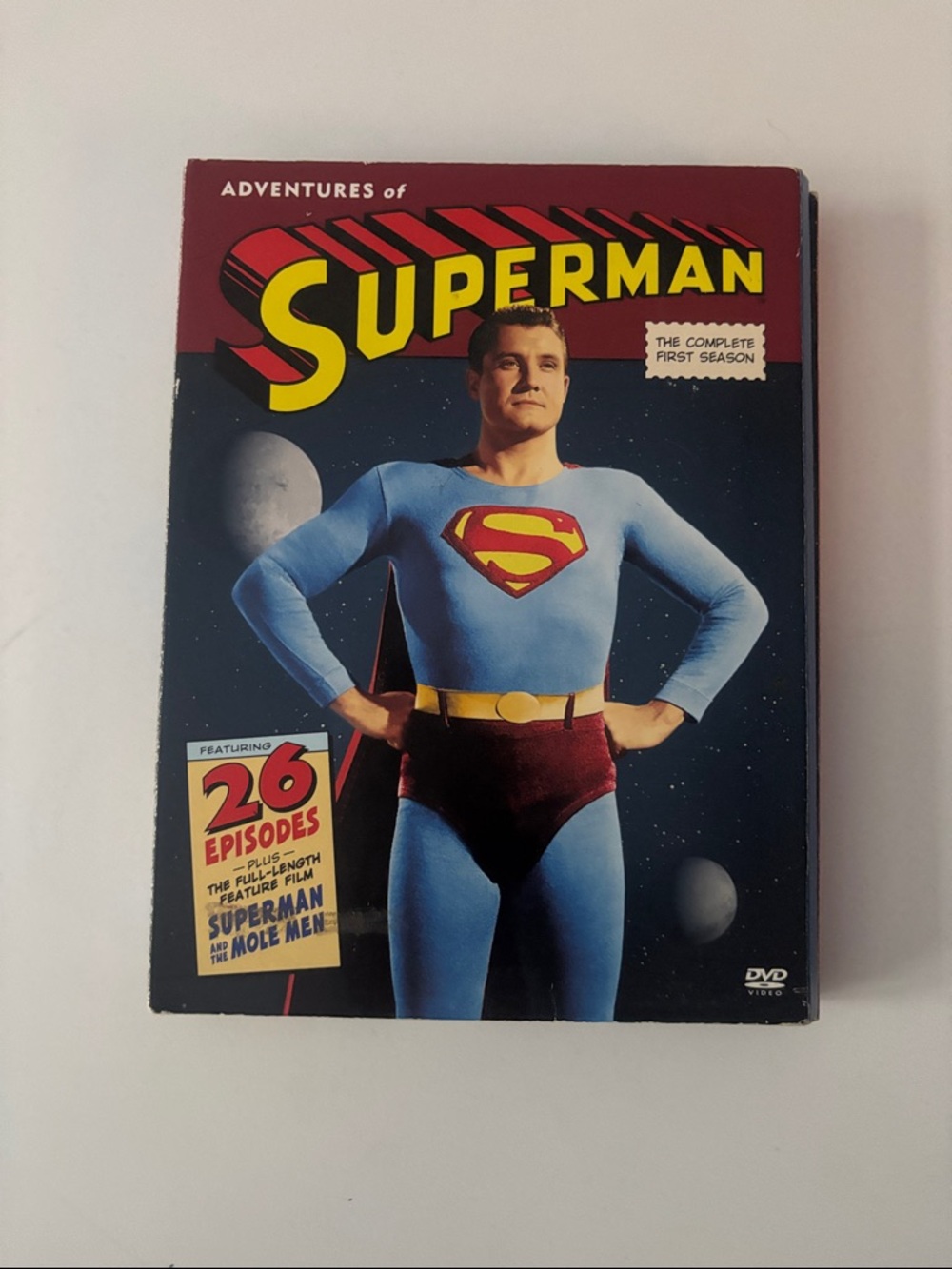 DC Comics Superman DVD Box Set - Blue, Red, Yellow